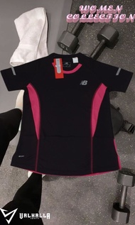 Baju Olahraga Wanita Kaos Atasan Lengan Pendek Lari Running Gym Senam Zumba NB001 (VWNB001)