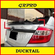 🔥MANTAP🔥Perodua Bezza 2016-2023 Ducktail Spoiler/VIP Ducktail READY STOCK (WITHOUT PAINT)