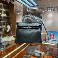 ✨持有正品正貨標籤公司✨Hermes Herbag 31 黑色銀扣