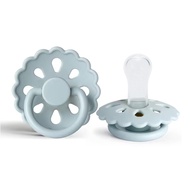Food Grade Silicone Pacifier-4 Months Baby Anti-Tooth Breathable Flower Style Day Night Dual-Use Pac