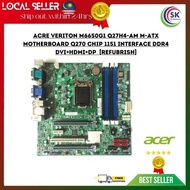 ACRE VERITON M6650G1 Q27H4-AM M-ATX Motherboard Q270 Chip 1151 Interface DDR4 DVI+HDMI+DP  [REFUBRIS