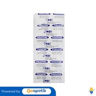 PARACETAMOL MEF 500 MG STRIP 10 TABLET