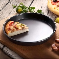 1pc/Set Of 4, Multiple Sizes, Black Pizza Pan, Baking Kit Set, Pizza Pan, Suitable For Home, Restaur