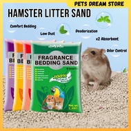 Hamster Litter Sand 2.5kg Hamster bedding Hamster urine sand cat litter low dust bentonite litter ba