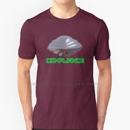 Compliance - Flight Of The Navigator T Shirt 100% Pure Cotton Compliance Flight Of The Navigator 80s