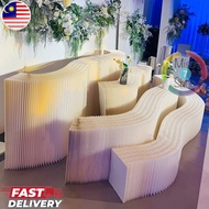 Wedding Premium Folding Cake Stand Round Paper Cylinder Stand High Load-bearing Foldable Cake Stand 