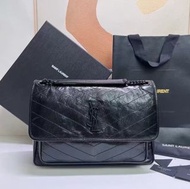 🎁SAINT LAURENT YSL Niki 單肩斜跨包