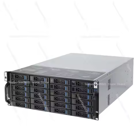 4U 24-Bay Hot Swap Server Chassis for SAS/SATA HDD/SSD Storage - Enterprise Rackmount NAS Enclosure 