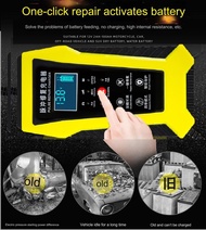 Full Smart 12V 6A 24V/12V 10A Battery Charger for Car Motor Charger Support Wet Battery or Dry Battery