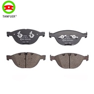 Auto Part Braking System Front Brake Pad Set 1644200820 For Mercedes Benz W211 S211 X164 W164 W251 M