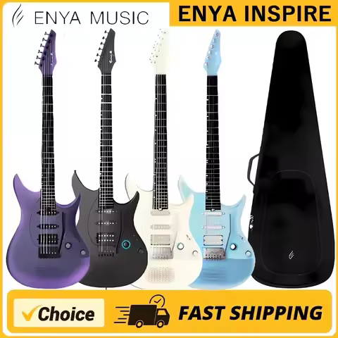Enya Inspire Smart Electric Guitar With Bag Inspiration Series SingleShake Pickup Luo Tianyi Student