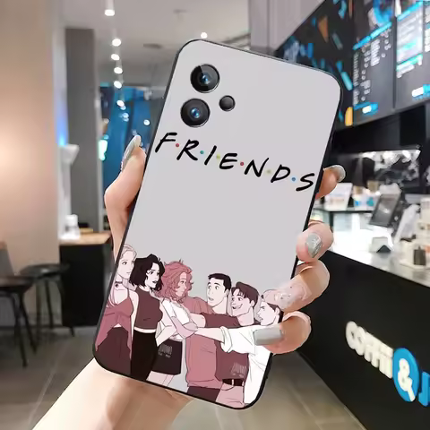 Friends tv show Case For OPPO Realme 10 Pro Plus GT 2 Pro X2 Pro XT C25S 8 7 6 Pro 6i GT Master C3 C