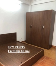 [Freeship HN] Combo tủ áo 1m6 x2m và giường 1m8x2m