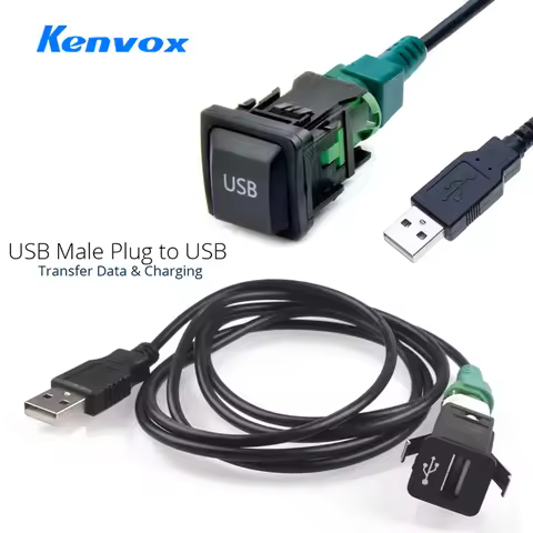 Car USB Adapter Audio USB Cable Switch for VW Golf MK5 MK6 VI 5 6 Jetta CC Tiguan Passat B6