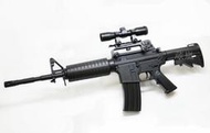 2館 iGUN M4A1 電動槍 狙擊版 (M4M16AR18HK416T91 65K2BB槍BB彈步槍長槍玩具槍空氣槍