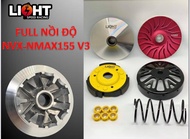 Combo nồi xe tay ga NVX 155 / AEROX LIGHT SPEED v3