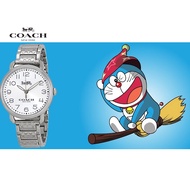 (Real Photo) Original Coach Women's Delancey SilverBracelet Watch 14502495 Jam Tangan Wanita