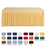 Exhibition Cover Table Cover Table Skirt Simple Skirt Conference Rectangular Square Table Western Fo