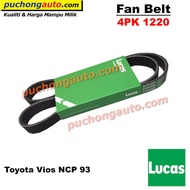 Fan Belt 4PK1220 - Toyota Vios NCP93 - Original Lucas