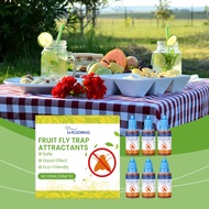 Fruit Store Fly Trap Refill, Yegbong 120ml(20ml*6) Physical Lure Agent For Drain Flies & Gnats