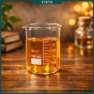 VYROX Borosilicate Glass Heat Resistant Kitchen Lab Chemical Measuring Cup - GG-17