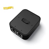 2 Port RJ45 LAN CAT6 Network Switch  1000Mbps 2 in 1 Out/1 in 2 Out Internal External Network Switch