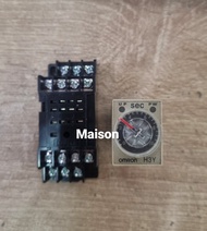 Timer Omron H3Y-4 10s 12vdc original | mini timer omron h3y 4