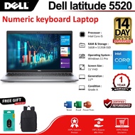 Dell Latitude 5520 Business Laptop Touch 15.6" FHD Display, Intel Core i5-1145G7 vPRO, 16GB RAM 512G