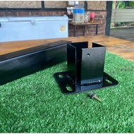 tapak besi hollow/kayu 2'x2'