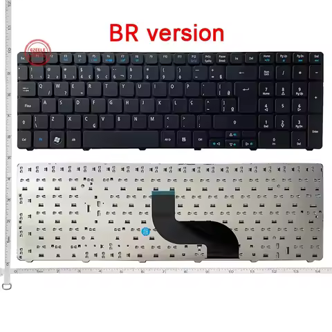 BR/Spanish SP Teclado keyboard for Acer aspire E1-571 E1-531 E1-521 E1-571G E1-531G black