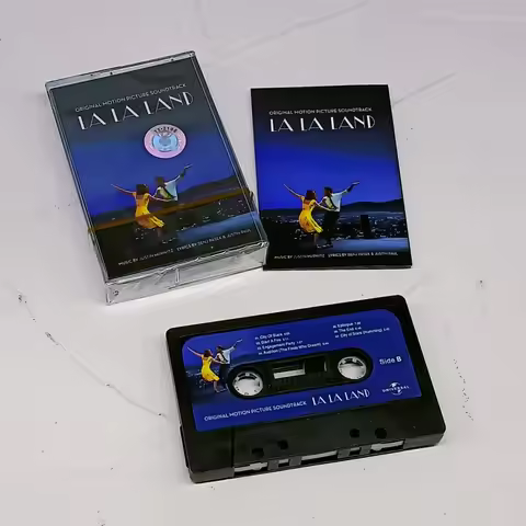 Romantic La La Land Music Tape Sebastian Mia Cosplay Cassettes Soundtracks Box Car Walkman Tape Part