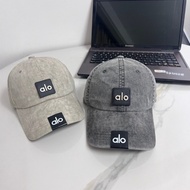 New alo hat for women, Korean letter baseball cap, trendy brand ins sun protection visor cap