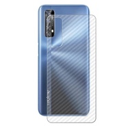 (DS) Skin Skin Carbon Realme 7i Back Skin Protector Mobile