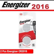 Energizer CR2016 2016 Lithium Coin Battery 2pcs / card
