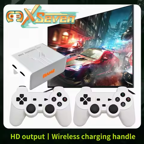 2024 New Y7 X7 Super TV Game Box HD Output Joystick Dual Controller Fighting Home Game Console PSP 1