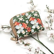 A7GS 2025 Leather Multi-Zip Card Holder - Large Capacity for Cards & Flowers
