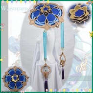 Sophisticated Genshin Impact Kunikuzushi-wanderer Balladeer Wanderer Scaramouch Cosplay Bamboo Hat A