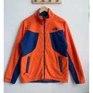 The north face Orange secondhand Soft Freeze Jacket Size In The Picture (K34)