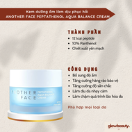 Kem dưỡng ẩm 50ml làm dịu phục hồi Another Face PEPTATHENOL AQUA BALANCE CREAM