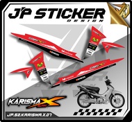 STRIPING STIKER KARISMA X - STICKER MOTOR HONDA KARISMA X LIST VARIASI HOLOGRAM (JP.S2) 07