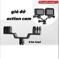 2-head action cam gopro camera Holder gopro camera Accessories