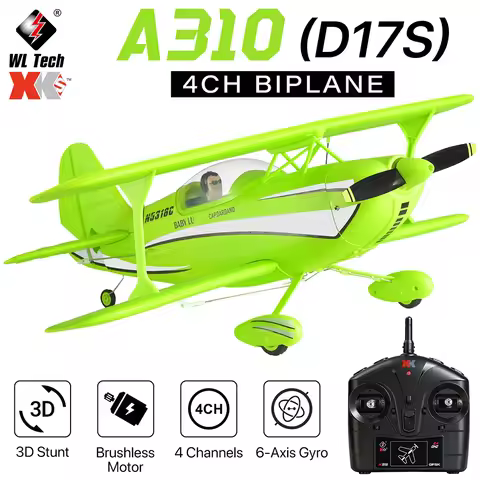 Wltoys A310 RC Plane 4CH 3D/6G System Brushless Motor Stable Flight Trainer