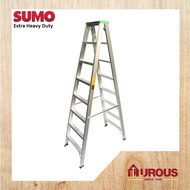 SUMO HEAVY DUTY HARDNESS ALUMINIUM DOUBLE SIDED LADDER / TANGGA LIPAT ( STEPS 11,12 )