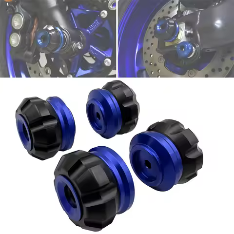 Fit For YAMAHA MT-09 FZ-09 2021-2025 MT09 FZ09 SP 21-25 Motorcycle CNC Front & Rear Wheel Drop Ball