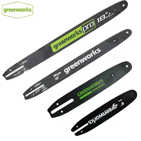 Greenworks Chainsaw Bars Low Kickback For 40v 80v 82v Polesaw Onehand Chain Saw Electric Saw Origina