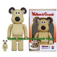 Medicom 2021 WALLACE & GROMIT 超級無敵掌門狗 400% + 100% bearbrick be@rbrick