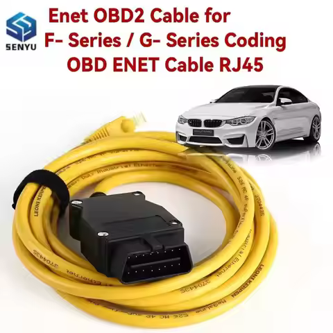 NEW ESYS ENET Cable Refresh Hidden Data Car Diagnostic Line for ECU Programming Refresh Hidden Data