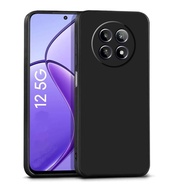 REALME 12X 5G / REALME 12 5G / REALME 11 5G / REALME 11X 5G Matte Black TPU Phone Case Soft Back Pro