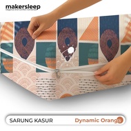 Patterned Mattress Cover Twin Bed Zippered Bed Sheet Size 100x200 Height 10/15/20