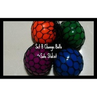 Squishy Color Change Mesh Ninja Anti Stress Ball Grape Washing Warehouse